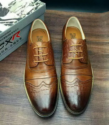 Salvatore Ferragamo Business Men Shoes--090